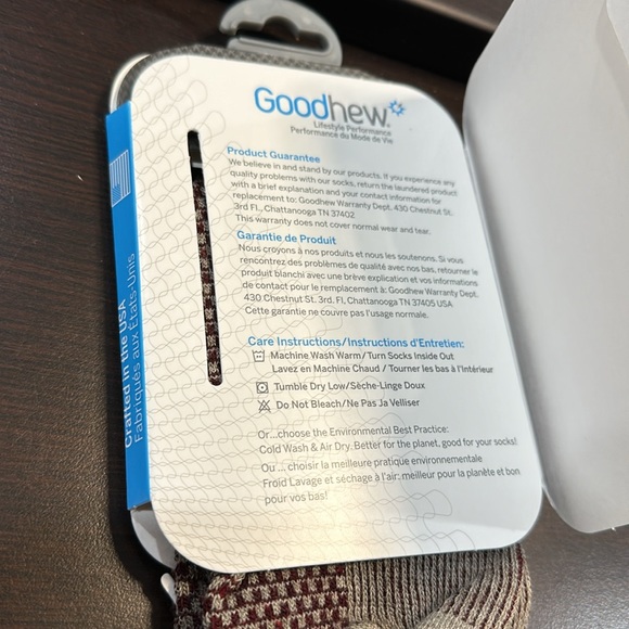 Goodhew men’s Ziggy merino wool socks in khaki - Picture 8 of 10